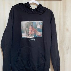 Ariana Grande positions photo hoodie
